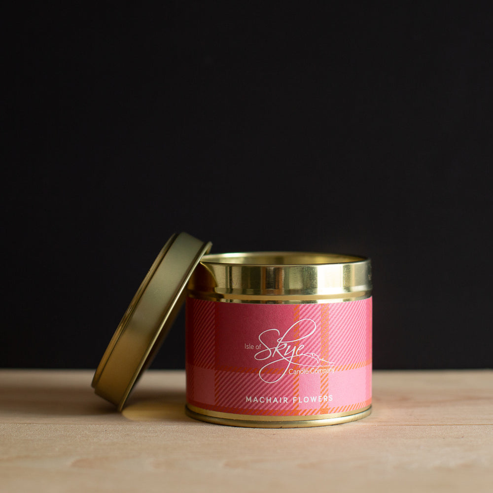 Machair Flowers Tin Candle