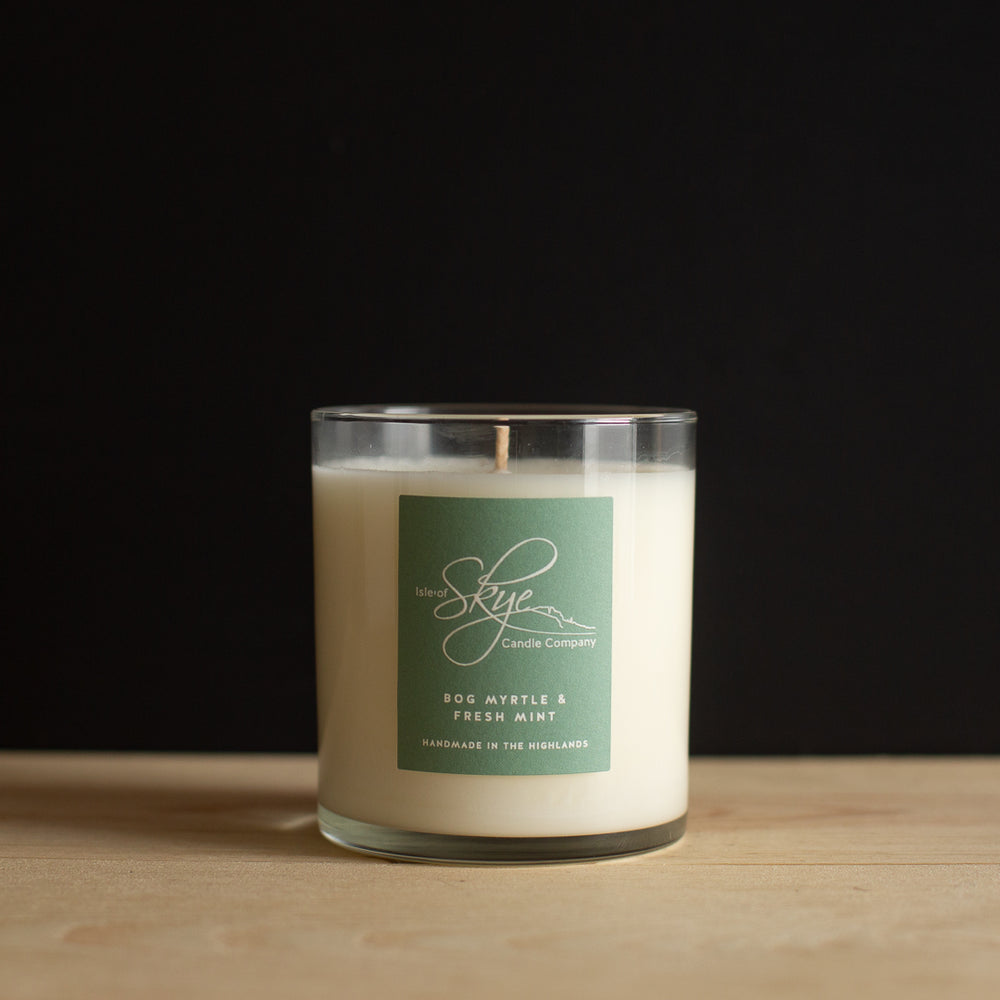 
                  
                    Bog Myrtle & Fresh Mint Large Tumbler Candle
                  
                