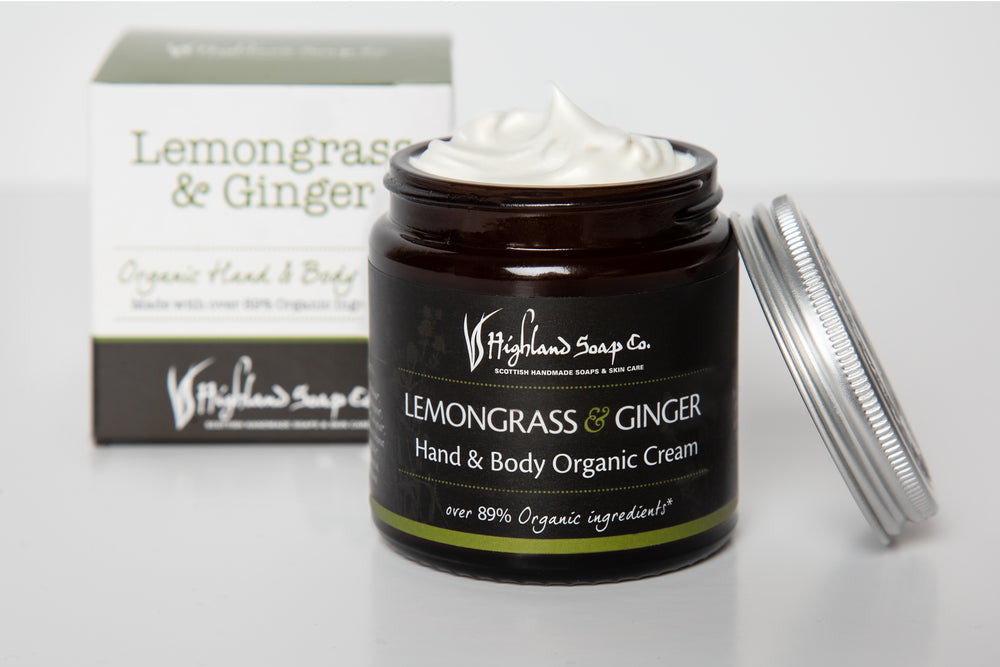 Lemongrass & Ginger Hand & Body Cream 120ml