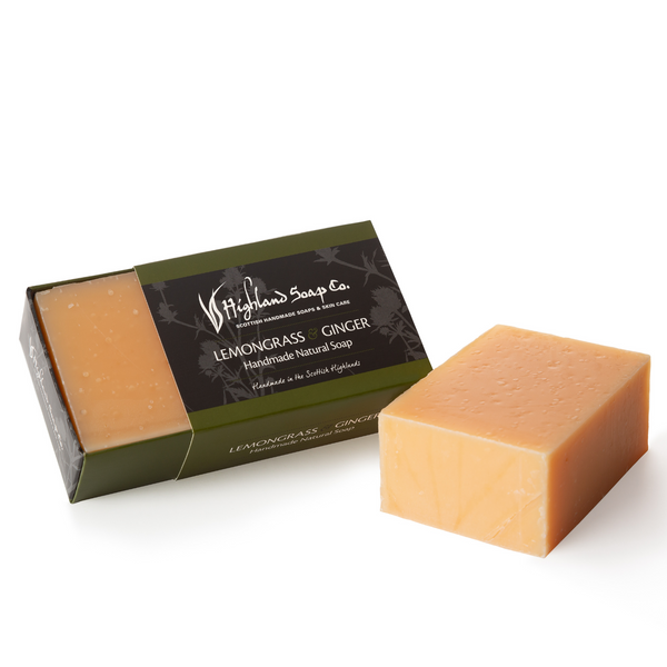 Lemongrass & Ginger Handmade Soap 190g