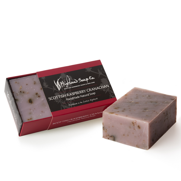 Scottish Raspberry Cranachan Handmade Soap 190g